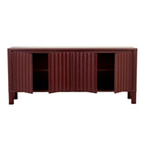 Oliver Fluted Buffet Burgundy