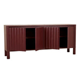 Oliver Fluted Buffet Burgundy