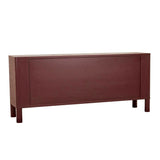 Oliver Fluted Buffet Burgundy