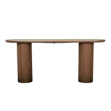 Seb Oval Console Walnut
