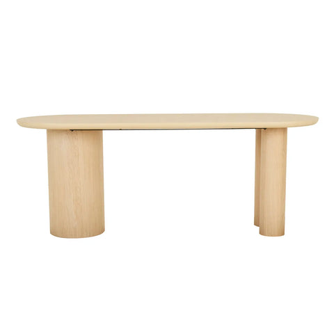 Seb Oval Desk Natural