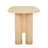 Seb Oval Desk Natural
