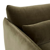 Sidney Peak Seater Sofa Caper Velvet