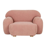 Sidney Plump Sofa Chair Blush Pink