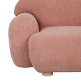 Sidney Plump Sofa Chair Blush Pink