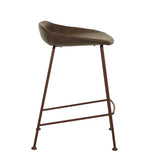 Turner Barstool Vintage Dark Brown
