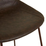 Turner Barstool Vintage Dark Brown