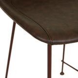 Turner Barstool Vintage Dark Brown