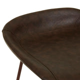 Turner Barstool Vintage Dark Brown