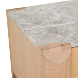 Willa Marble Entertainment Unit Grey