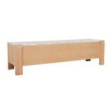 Willa Marble Entertainment Unit Grey
