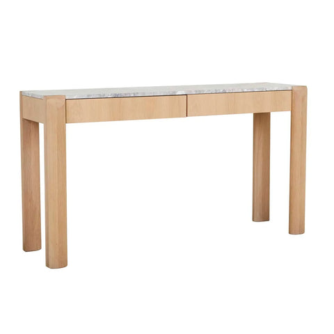 Willa Marble Console Natural