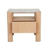 Willa Marble Bedside Grey