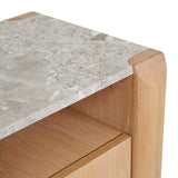 Willa Marble Bedside Grey