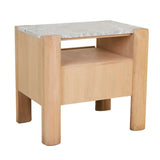 Willa Marble Bedside Grey