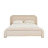 Almos Chubby Bed Queen Ecru Wheat