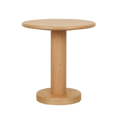 freddie dining table d700mm  natural