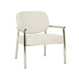 Lori Metal Armchair Brioche Boucle