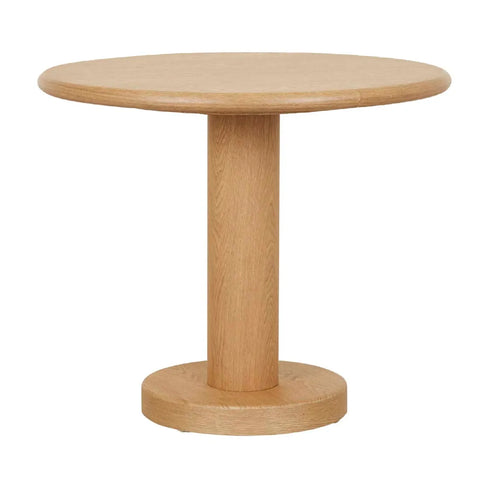 freddie dining table d900mm natural