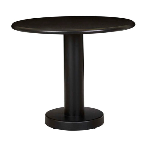 freddie dining table d900mm black