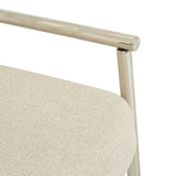 Lori Metal Armchair Brioche Boucle