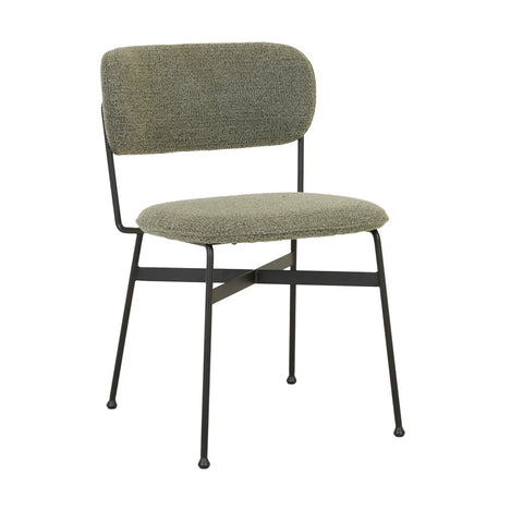 Piccolo Dining Chair Moss Tweed