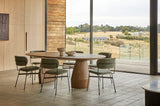 Piccolo Dining Chair Moss Tweed