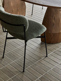 Piccolo Dining Chair Moss Tweed