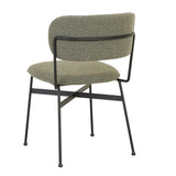 Piccolo Dining Chair Moss Tweed