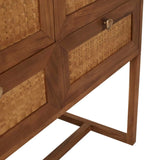 hazel storage unit teak