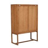 hazel storage unit teak