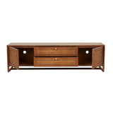 hazel entertainment unit teak