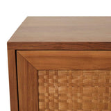 hazel entertainment unit teak