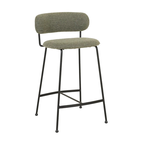Piccolo Barstool Moss Tweed