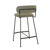 Piccolo Barstool Moss Tweed