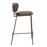 Piccolo Barstool Dark Brown/Syrah