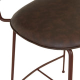 Piccolo Barstool Dark Brown/Syrah