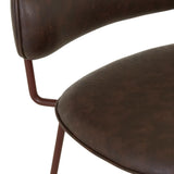 Piccolo Barstool Dark Brown/Syrah
