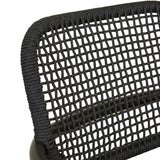 Valencia Weave Dining Chair Carbon Grey