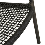 Valencia Weave Dining Chair Carbon Grey