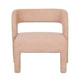 eleanor armchair blush sheepskin