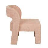 eleanor armchair blush sheepskin