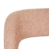 eleanor armchair blush sheepskin