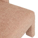 eleanor armchair blush sheepskin