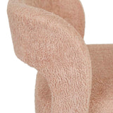 eleanor armchair blush sheepskin