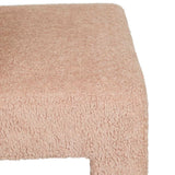 eleanor armchair blush sheepskin