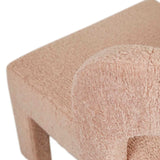 eleanor armchair blush sheepskin