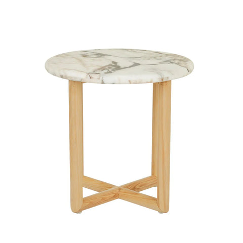 Camille Side Table Ocean Marble