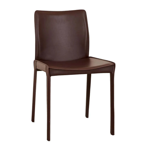 Carlo Dining Chair Burgundy