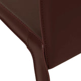 Carlo Dining Chair Burgundy